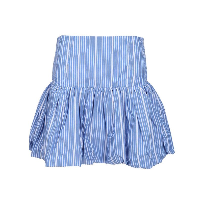 Ganni Women Striped Skirt